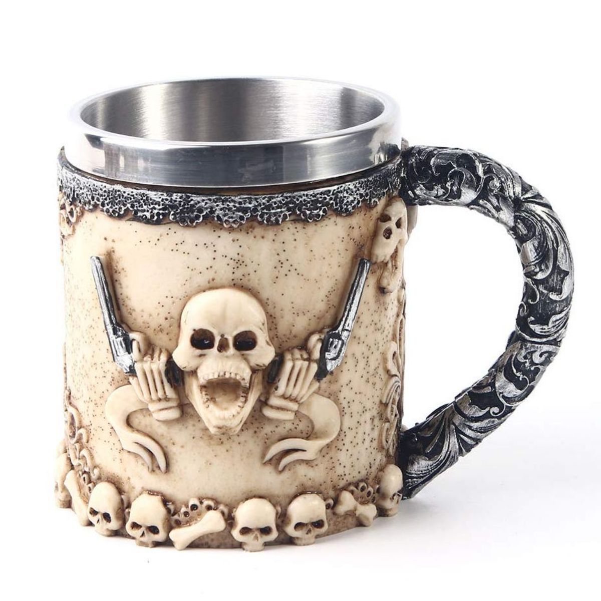 GENERICO - TAZON CALAVERA  DEL OESTE  INOX RESINA FY27