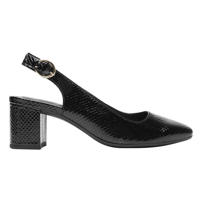 FLEXI - Zapato Mujer Marione 119704 Negro Satinado Flexi