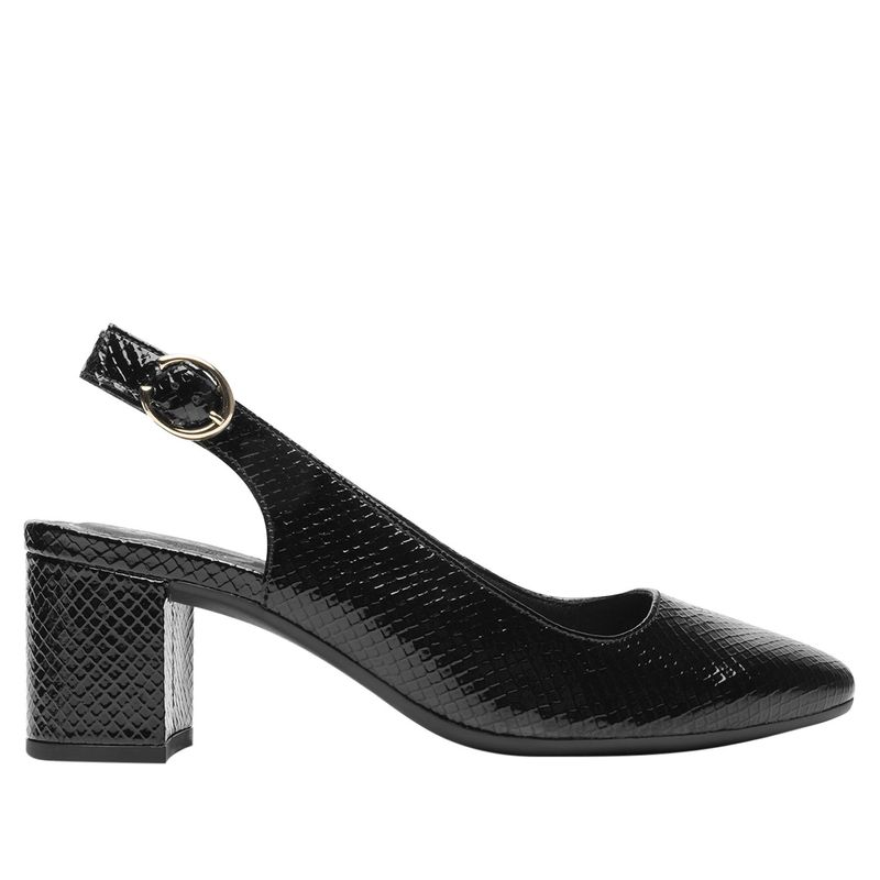 FLEXI - Zapato Mujer Marione 119704 Negro Satinado Flexi