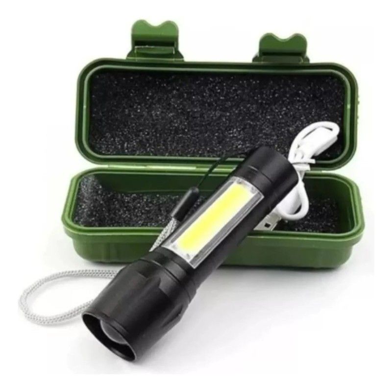 GENERICO - Mini Linterna Tactica Led 2000 Lumene