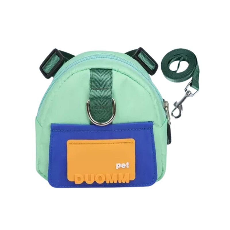 GENERICO - Mochila tipo arnes para Perros Talla S - Verde - FB-896S-Verde-1