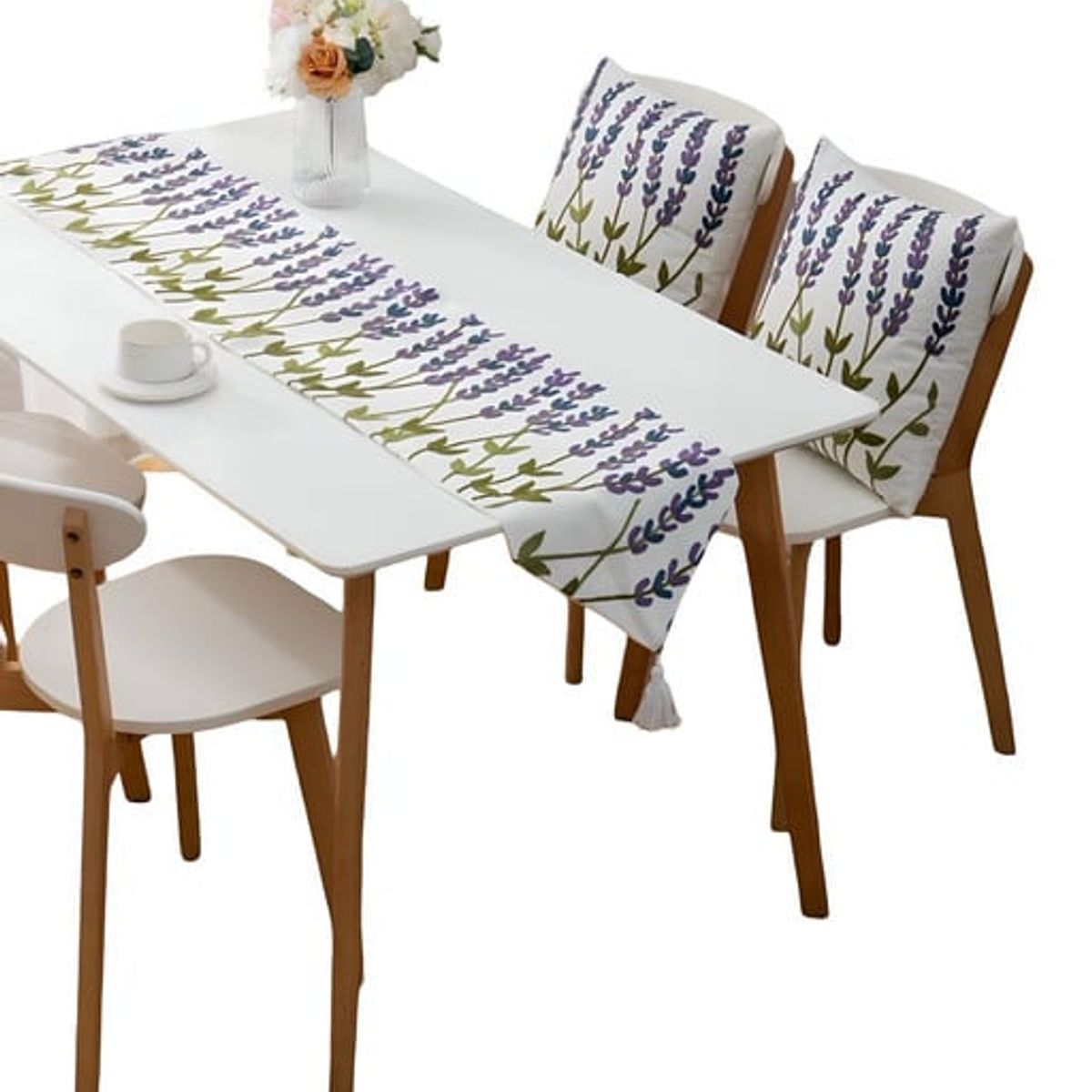 GENERICO - Camino de mesa bordado 33x180 cm