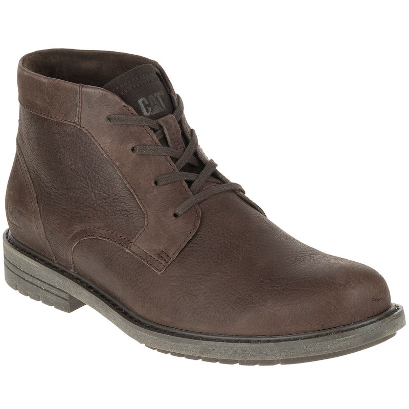 CAT - Botin Hombre Brock Café CAT