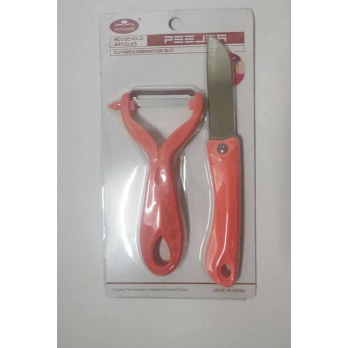 GENERICO - Set Pelador De Papas + Cuchillo