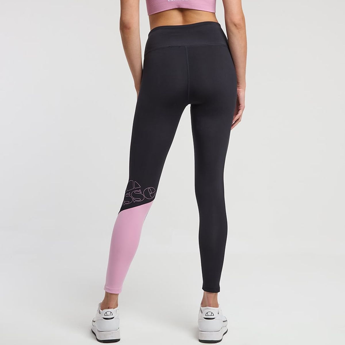 ELLESSE - CALZA MUJER ELLESSE SOLANGE 2 NEGRO/ROSADO