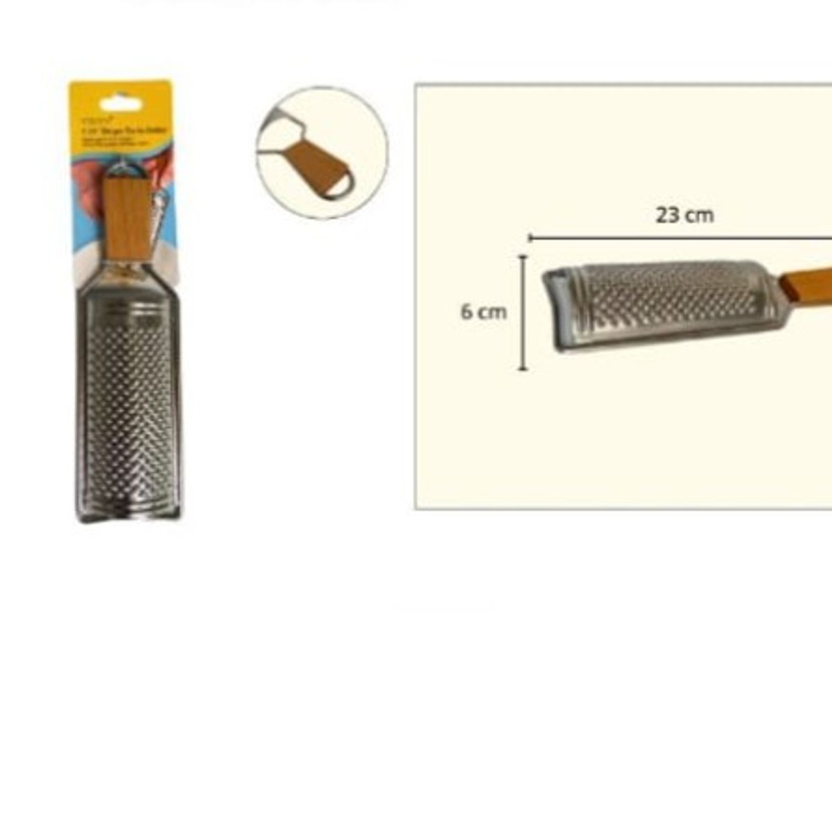 GENERICO - Pelador Rallador De Verduras Acero Inoxidable