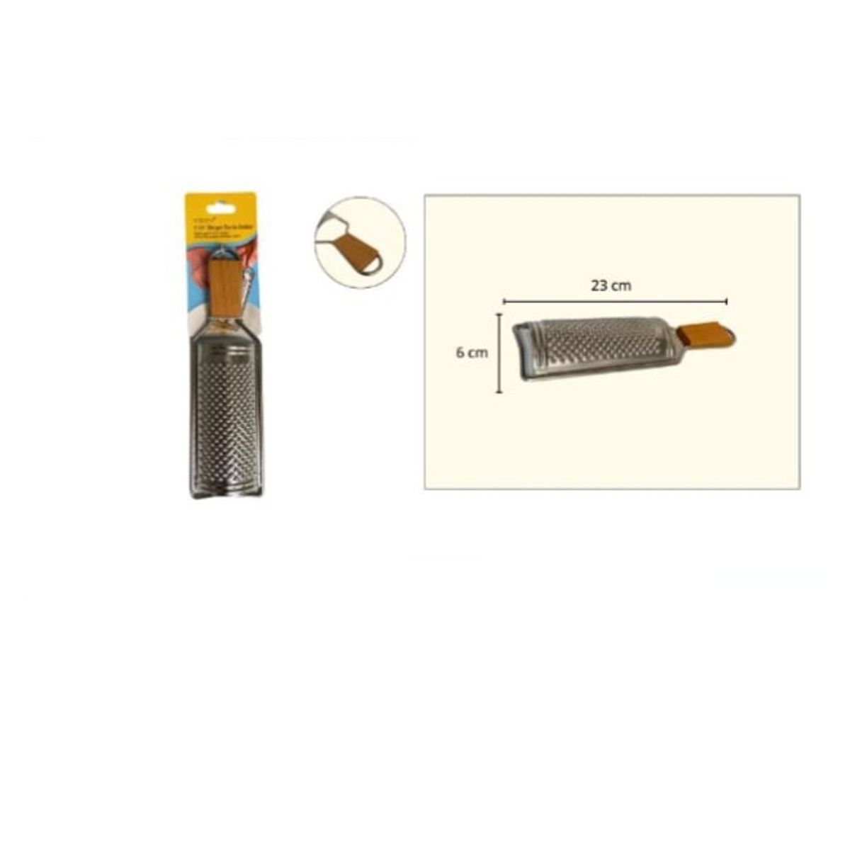 GENERICO - Pelador Rallador De Verduras Acero Inoxidable