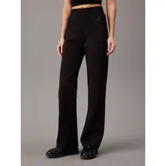 CALVIN KLEIN - Pantalon Satin Applique Jog Negro