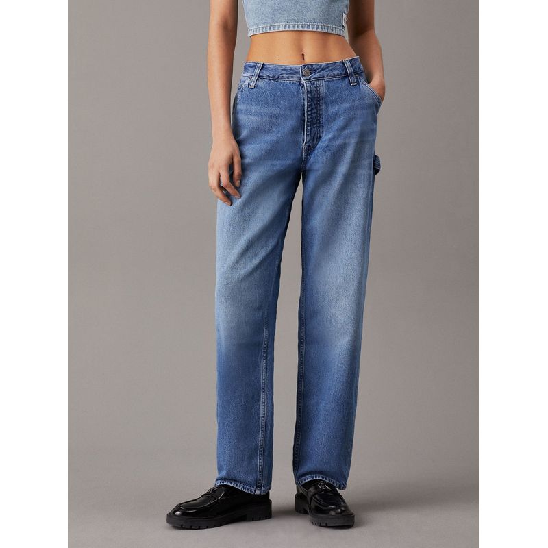 CALVIN KLEIN - Jeans 90'S Straight Hammer Loop Azul Calvin Klein
