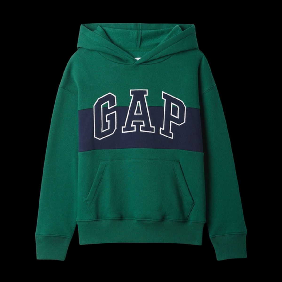 GAP - Polerón Logo Sin Cierre Hombre Verde