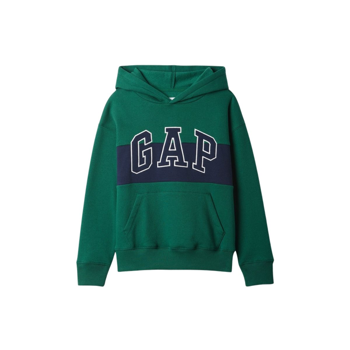 GAP - Polerón Logo Sin Cierre Hombre Verde