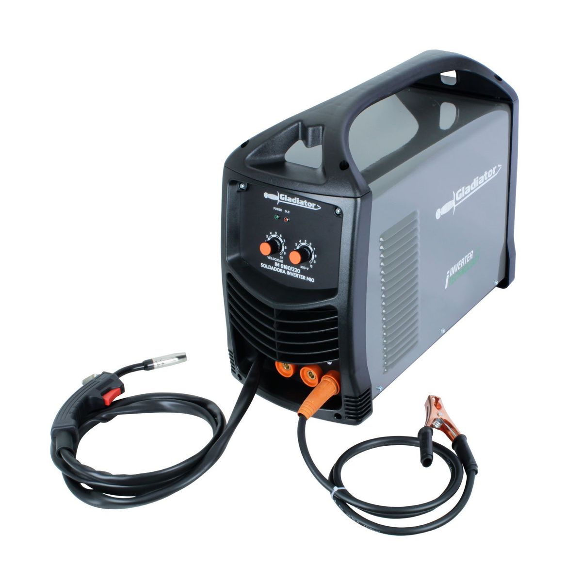 GLADIATOR - Soldadora Inverter MIG 160amp IM 6160 Gladiator