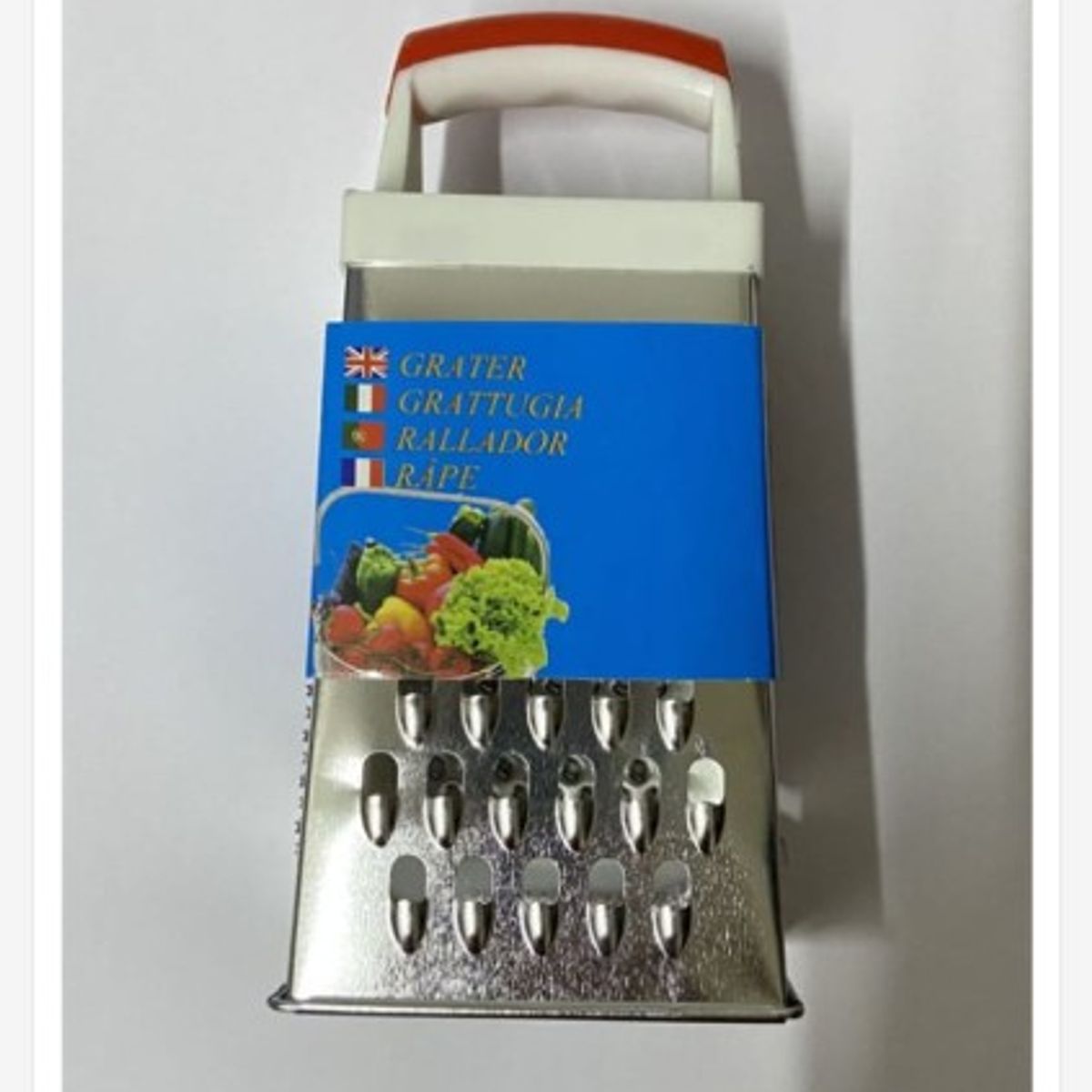 GENERICO - Rallador Pequeño De Verduras Y Queso Acero