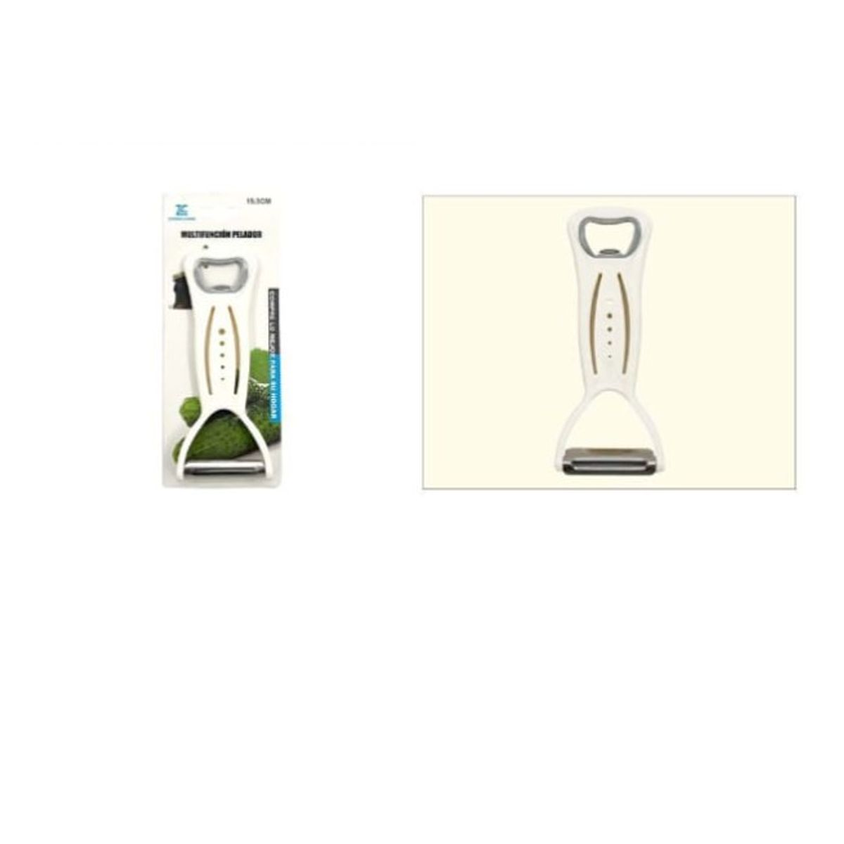 GENERICO - Pelador Rallador Multifuncional Acero Inoxidable