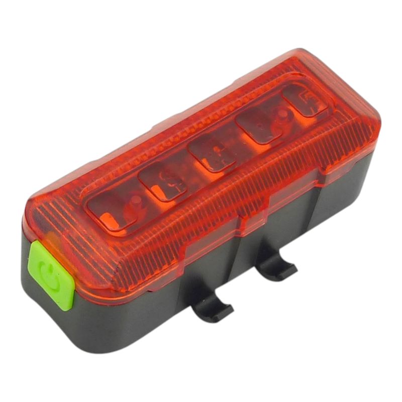 GENERICO - 2x Luz LED Trasera Para Bicicleta Con 4 Efectos QX-W01