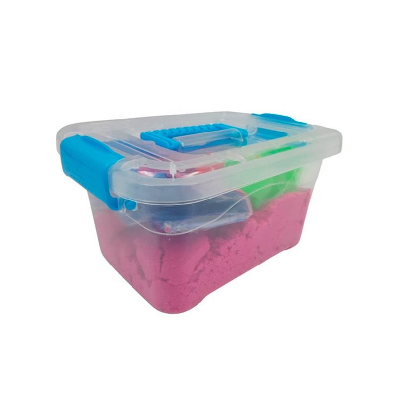 MOVI - ARENA MAGICA DE 2 KG C/ACCESORIOS COLOR MORADA