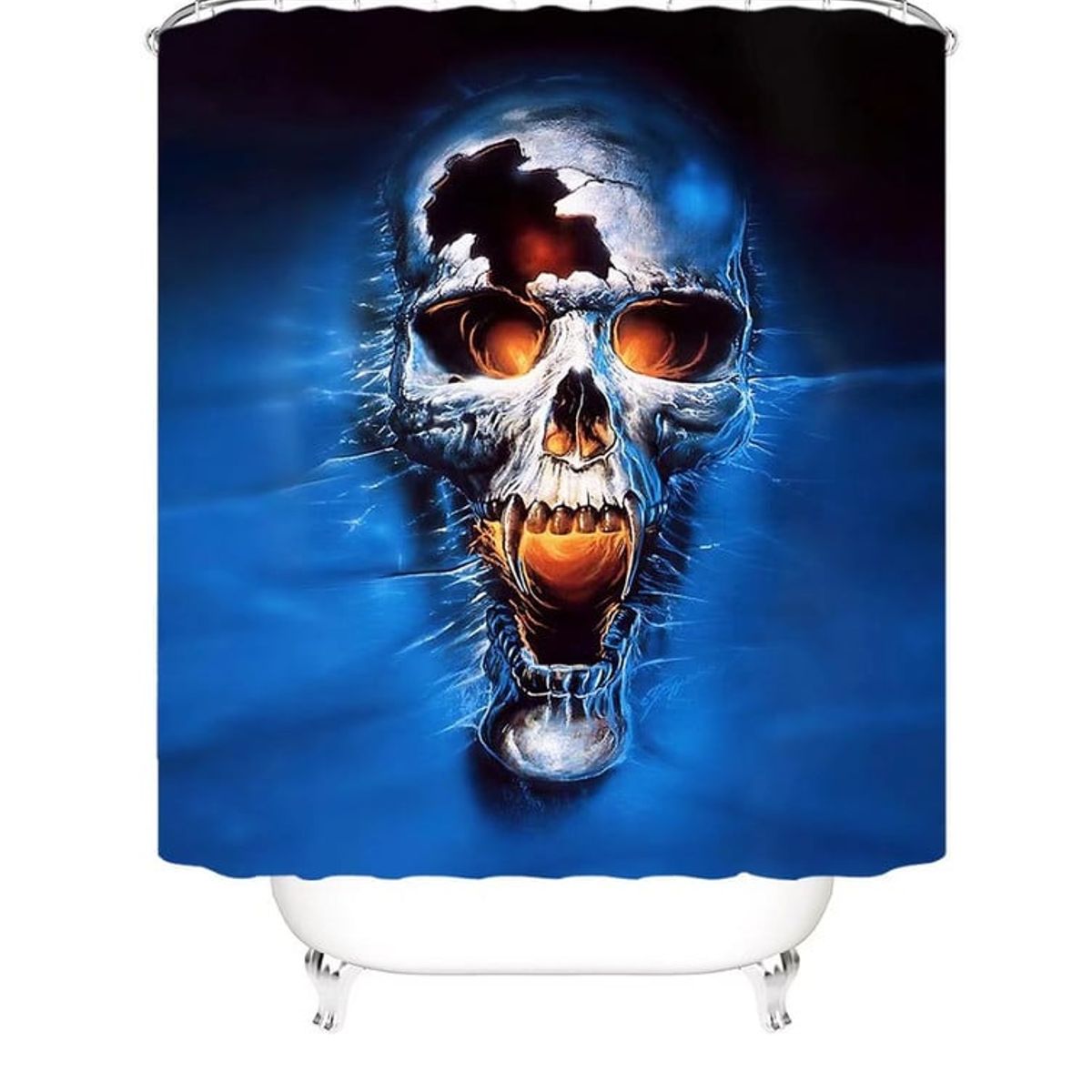 ANGELES DEL HOGAR - CORTINA PARA BAÑO DE GENERO 180 CM X 180 CM