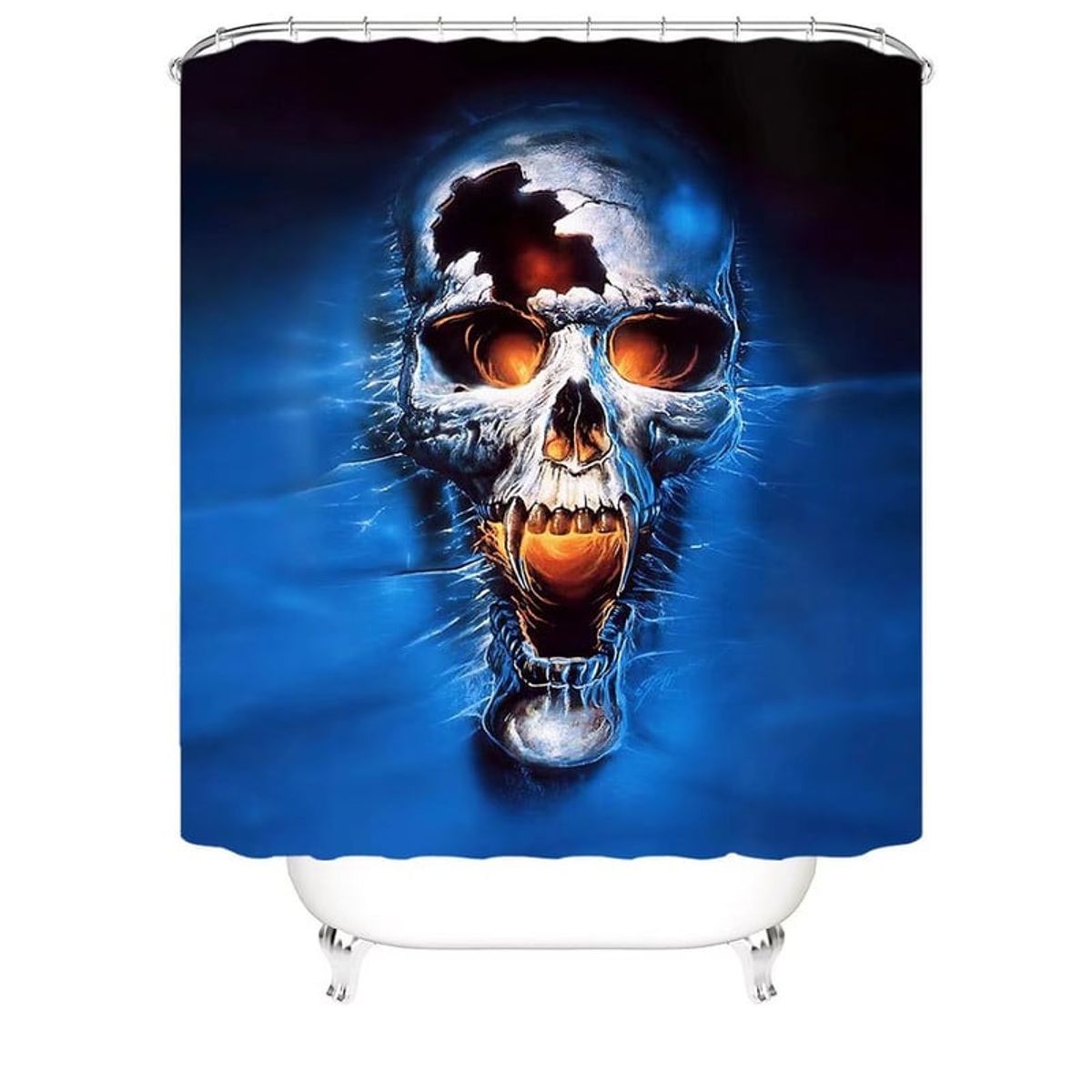 ANGELES DEL HOGAR - CORTINA PARA BAÑO DE GENERO 180 CM X 180 CM