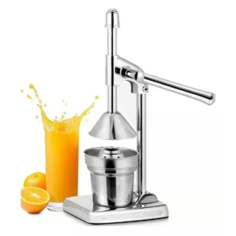 GENERICO - Exprimidor Manual Saca Jugo Acero Inoxidable