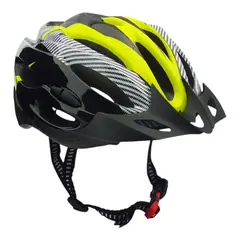 GENERICO - Casco Profesional Luz Trasera Ciclismo Alta Calidad amarillo