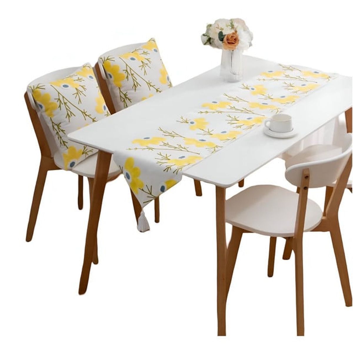 GENERICO - Camino de mesa bordado 33x180 cm