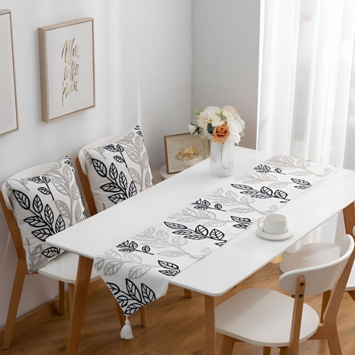 GENERICO - CAMINO DE MESA MAS 2 FUNDAS DE COJINES