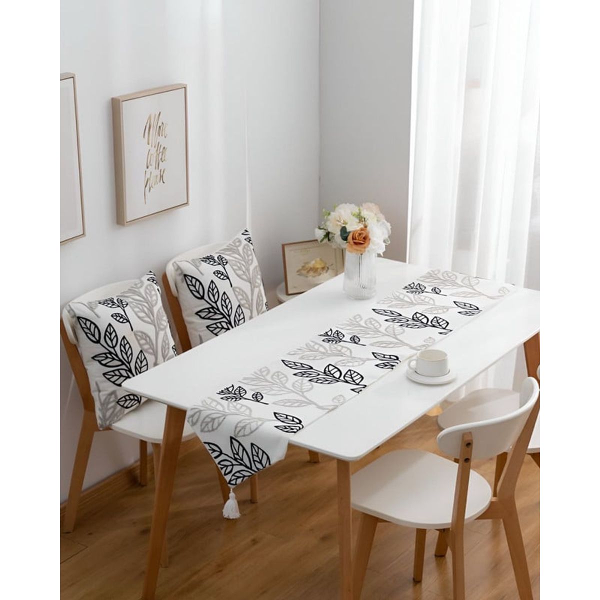 GENERICO - CAMINO DE MESA MAS 2 FUNDAS DE COJINES