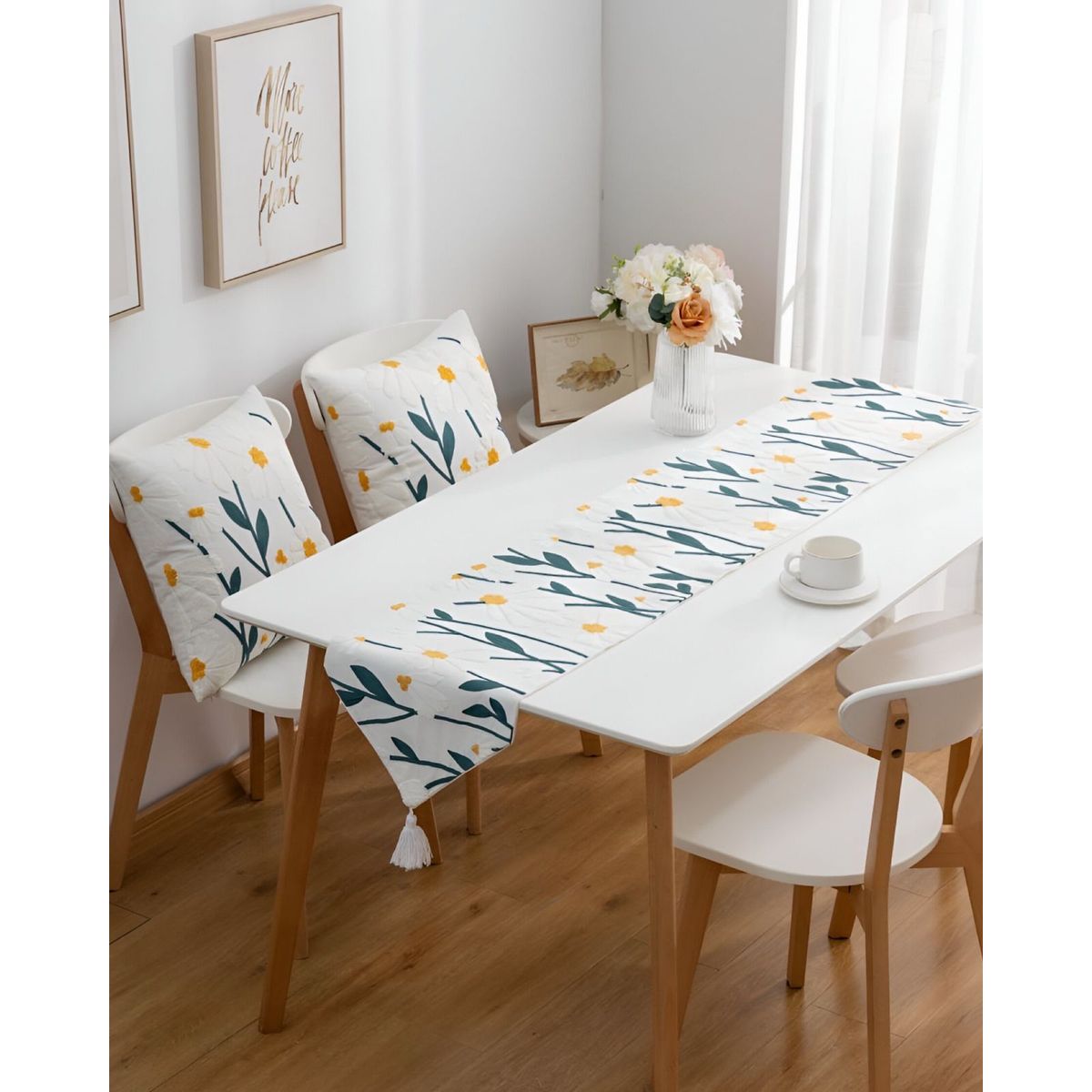 GENERICO - CAMINO DE MESA MAS 2 FUNDAS DE COJINES