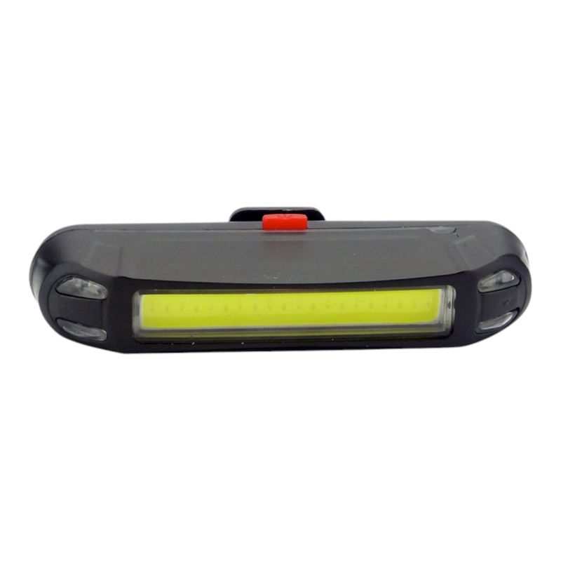 GENERICO - 2x Luz Duo Para Bicicleta LED COB BlancaRoja Recargable