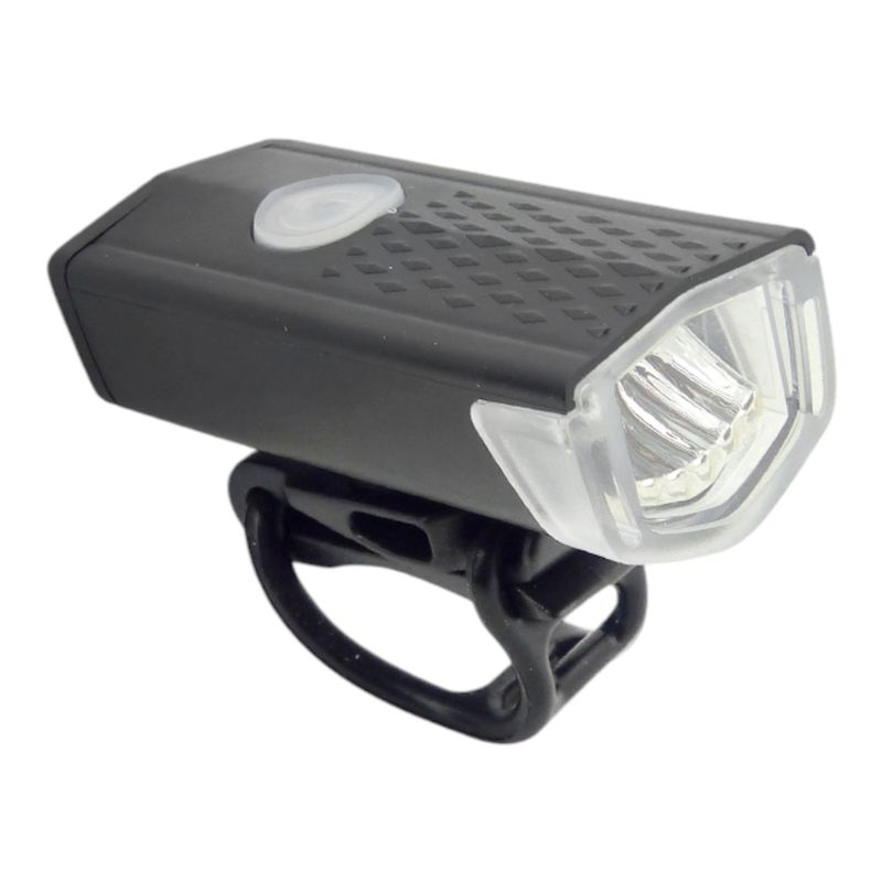 GENERICO - 3x Luz LED Delantera Recargable Para Bicicleta