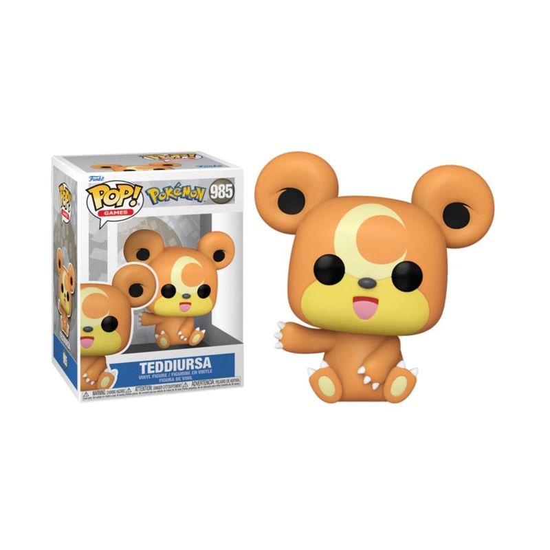 FUNKO - Funko Pop Teddiursa N°985 Pokemon