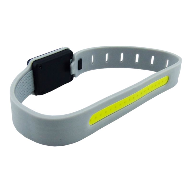 GENERICO - 2x Luz LED Correr Para El Brazo Luz Blanca Y Roja USB Recarg