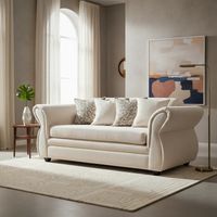 Sofá 3 Cuerpos Grecia - Tela Repelente a Líquidos