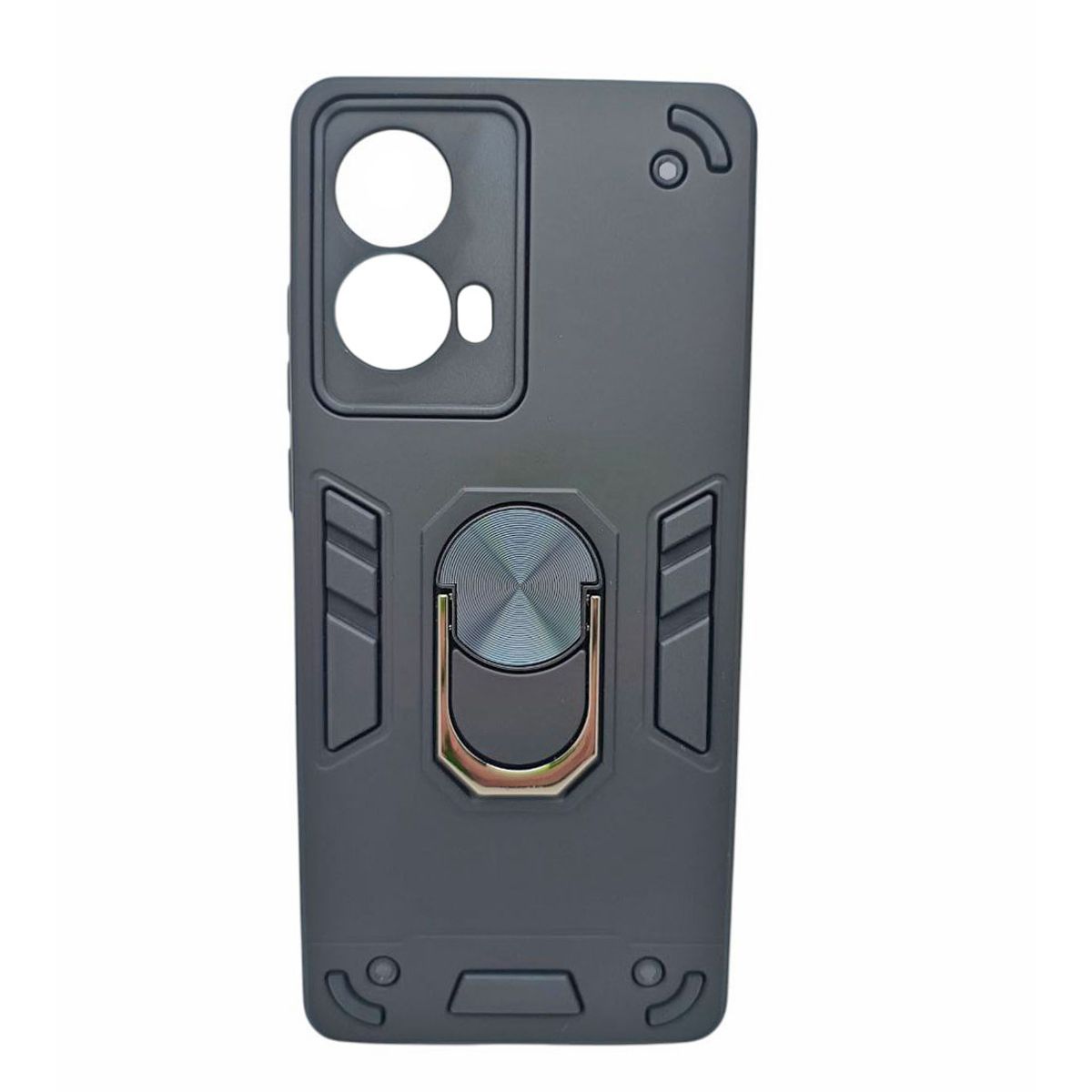 GENERICO - Protector Carcasa para Motorola G85 5g Robot Antishock Negra