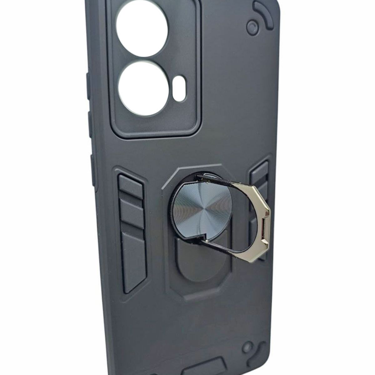 GENERICO - Protector Carcasa para Motorola G85 5g Robot Antishock Negra