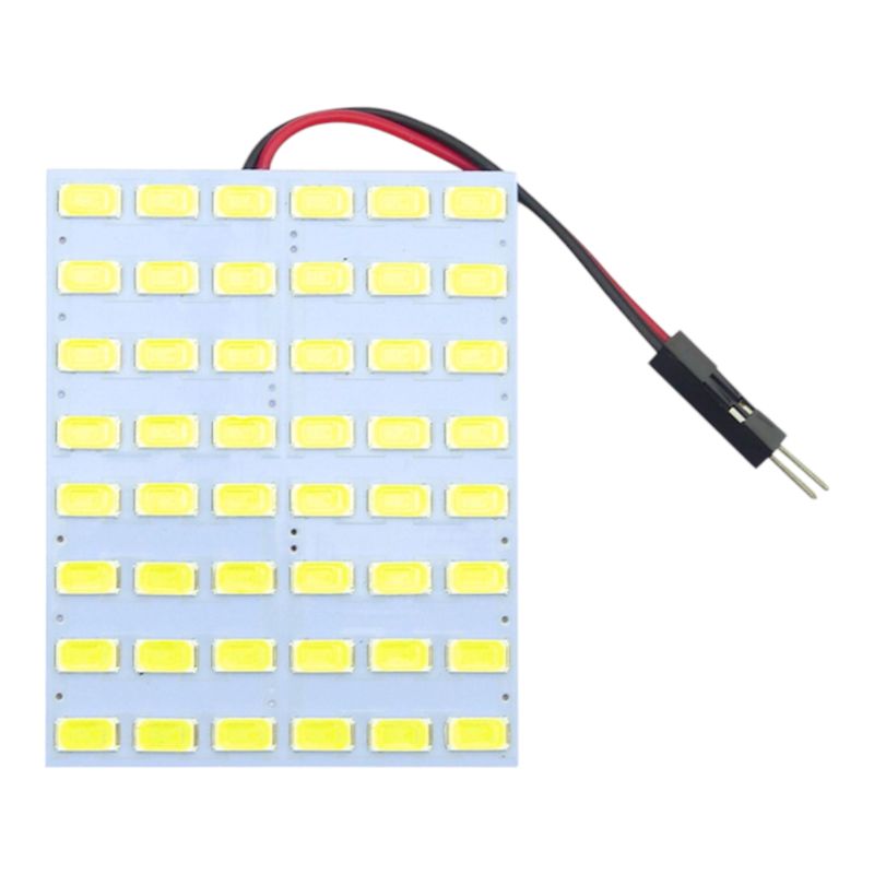 GENERICO - Luz Tipo Fusible 48 LED 12 Volt 5630 Blanco Con Accesorios