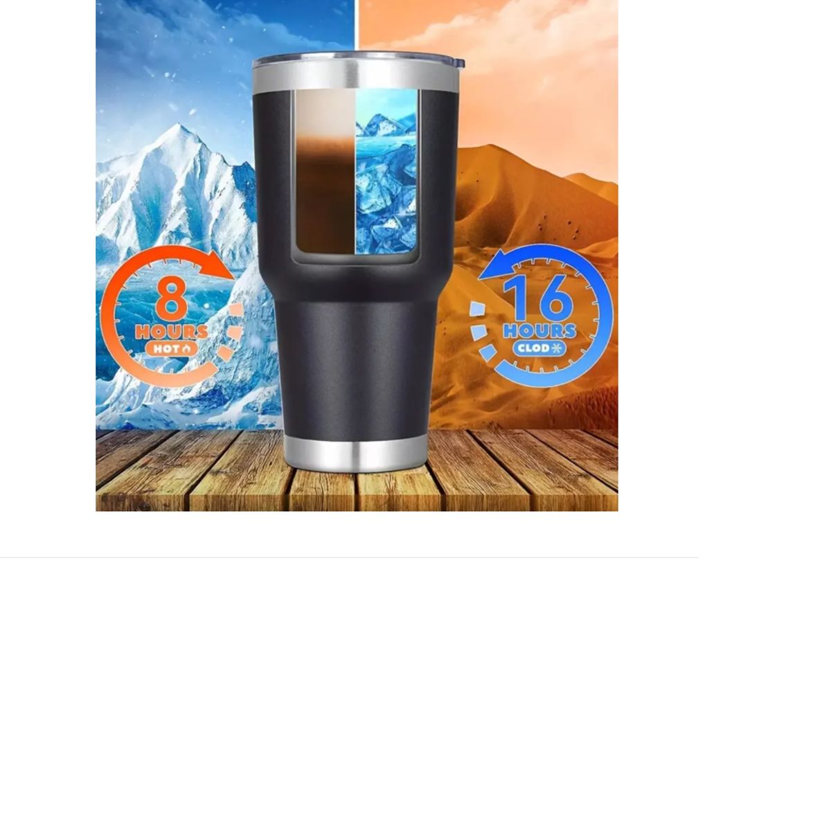 GENERICO - Vaso Termico Mug Taza De Acero Inoxidable 30 Oz Sublimable