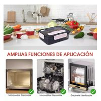 Fiambrera Portátil Térmico Lunch Box Gran Capacidad 1500ml