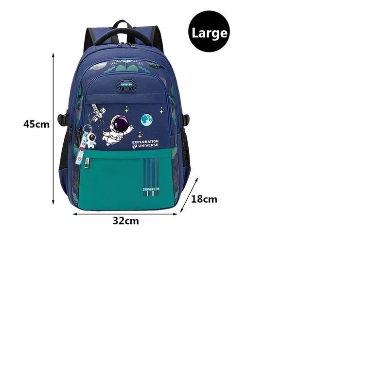 GENERICO - Mochila Escolar De Espalda Para Niños Hombre Morral Notebook