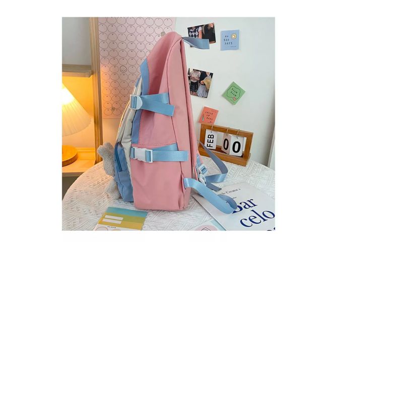 GENERICO - Mochila Bolso Escolar Kawaii Estilo Coreano Gran Capacidad