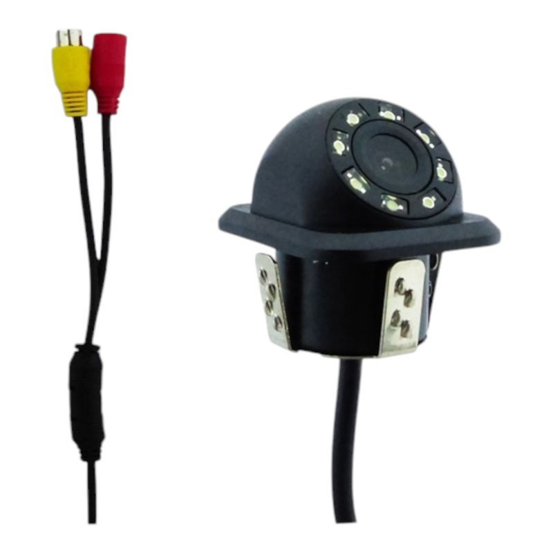 GENERICO - Camara De Retroceso Angular Embutida Con LED