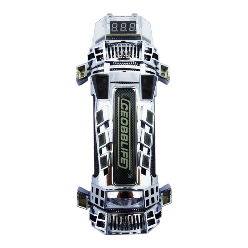 GENERICO - Capacitor Para Audio De Auto Con Luz LED De 4.0 Faradios
