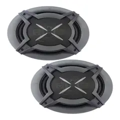 GENERICO - 2x Parlante AUTOGP AGP-1000S De 6X9” Y 1000 Watt Para Auto