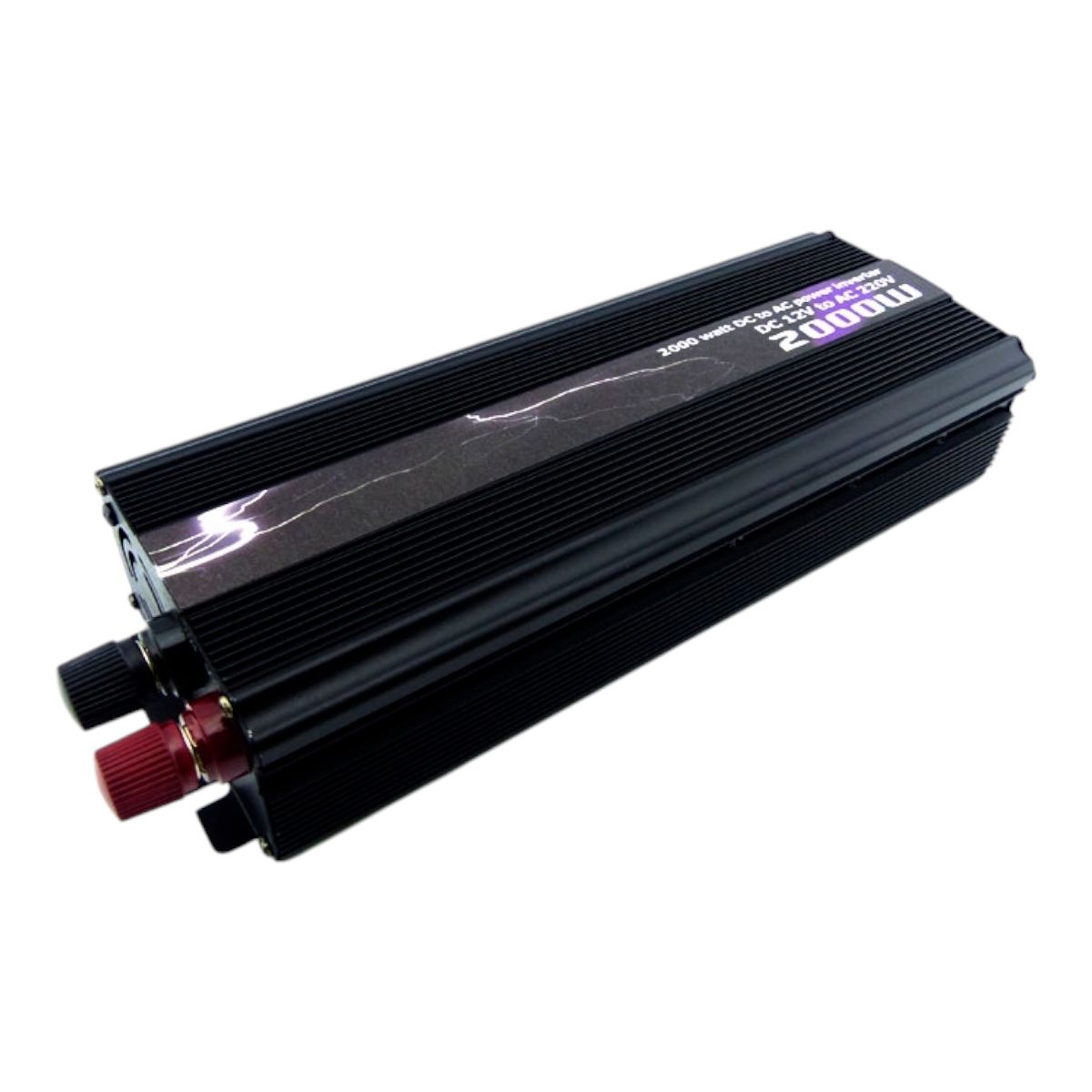 GENERICO - Inversor De Voltaje De 12 VOLT A 220 V 2000 W USB / Auto