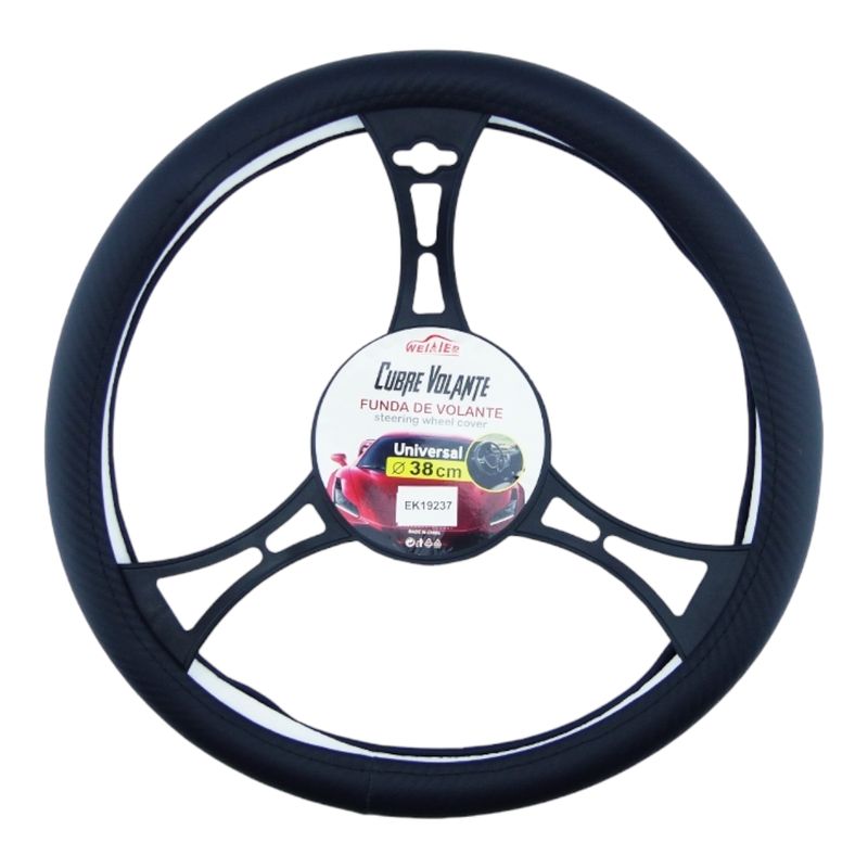 GENERICO - Cubre Volante Carbon Modelo M-134 Marca WEIAIER