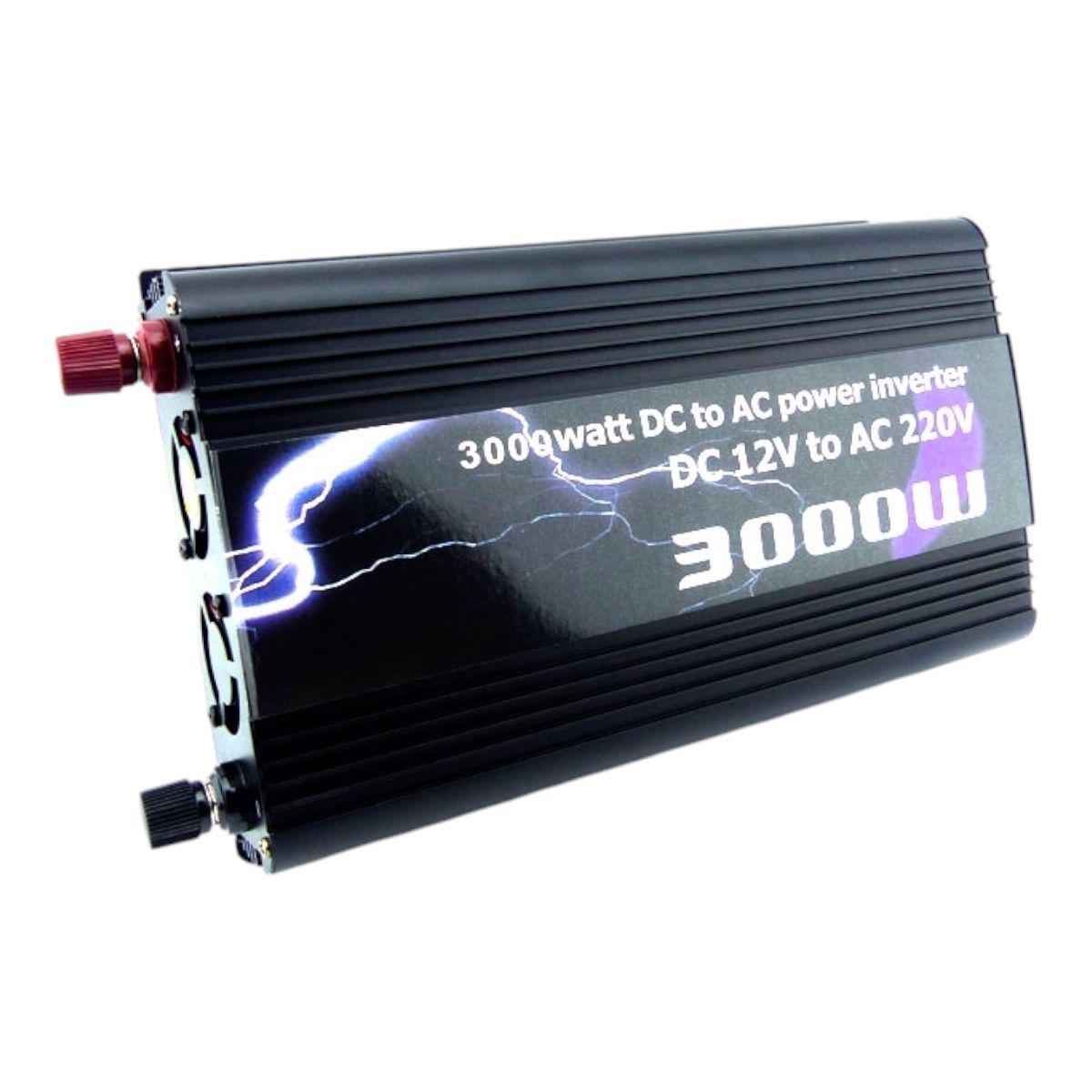 GENERICO - Inversor De Voltaje De 12 VOLT A 220 V / USB A 3000 W / Auto
