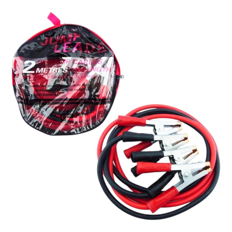 GENERICO - Cables De Bateria 1000 AMP PREMIUM Con Pinzas Extra Grandes