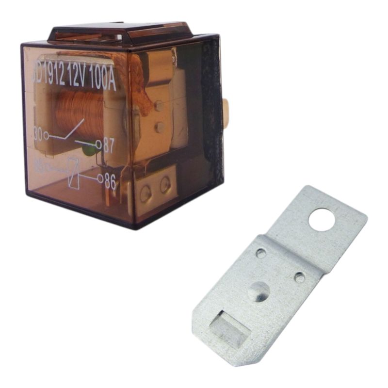 GENERICO - Rele 4 Pin 12V/100Amp Para Auto X 1 Pieza
