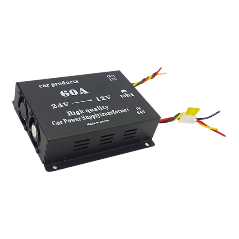 GENERICO - Inversor De Voltaje 24V-12V- 60 AMP