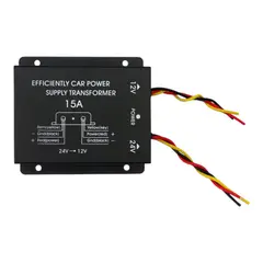 GENERICO - Inversor De Voltaje 24 A 12 Volt 15 Amper Producto En Caja